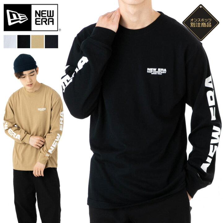 楽天市場】ニューエラ Tシャツ 長袖 NEW ERA クルーネック ロンT 