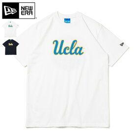 ニューエラ Tシャツ 半袖 NEW ERA クルーネック コラボ UCLA グッズ 白 綿 コットン メンズ レディース ブランド おしゃれ かっこいい 人気 オーバーサイズ 春 夏 秋 冬 ニューエラー 正規品 大きい 小さい サイズ ユニセックス 男女兼用 ストリート 夏用 冬用