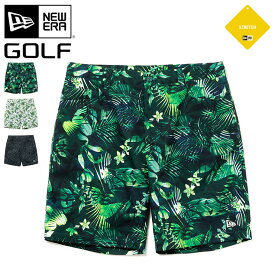 ニューエラ ゴルフ ウェア ショートパンツ NEW ERA GOLF ボトムス ハーフパンツ 黒 白 柄 メンズ レディース ブランド 大きいサイズ おしゃれ かっこいい 人気 春 秋 冬 ニューエラー 正規品 小さいサイズ ユニセックス 男女兼用 ストリート コーデ