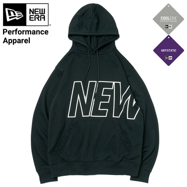 楽天市場】ニューエラ パーカー NEW ERA フード付き パフォーマンス 