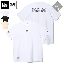 ニューエラ Tシャツ 半袖 NEW ERA クルーネック NY LA MLB ニューヨーク ヤンキース 黒 白 韓国 企画 アパレル 綿 コットン メンズ レディース ブランド おしゃれ かっこいい 人気 オーバーサイズ 春 夏 秋 冬 ニューエラー 正規品 大きい 小さい サイズ ユニセックス