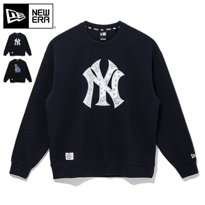 楽天市場】ニューエラ トレーナー NEW ERA クルーネック NY LA MLB 