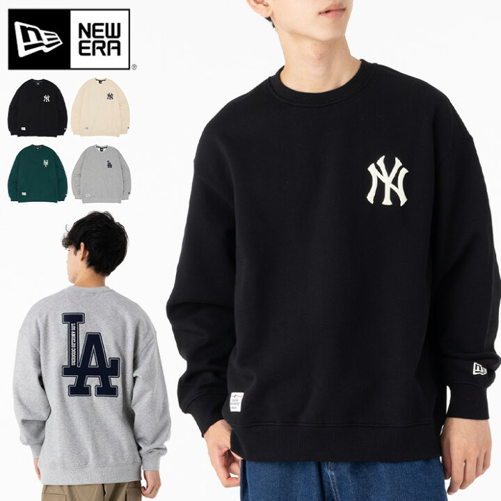 楽天市場】ニューエラ トレーナー NEW ERA クルーネック NY LA MLB 