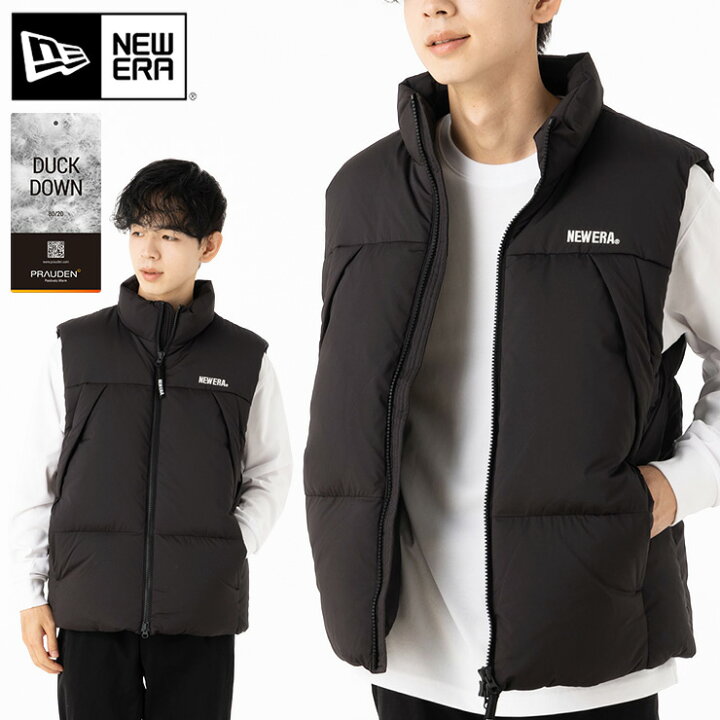 楽天市場】ニューエラ ベスト NEW ERA ダウンベスト 韓国 企画  