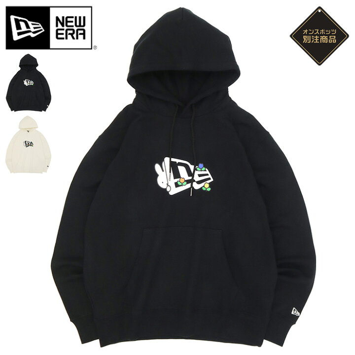 楽天市場】ニューエラ パーカー NEW ERA フード付き コラボ ミッフィー 