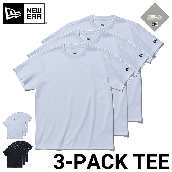楽天市場】ニューエラ Tシャツ 半袖 NEW ERA クルーネック 無地 