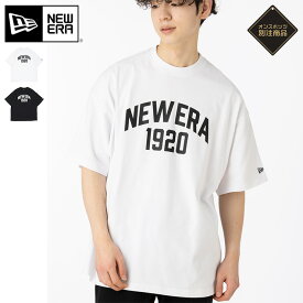 ニューエラ Tシャツ 半袖 NEW ERA クルーネック ドロップショルダー ONSPOTZ 別注 黒 白 綿 コットン メンズ レディース ブランド おしゃれ かっこいい 人気 オーバーサイズ 春 夏 秋 冬 ニューエラー 正規品 大きい 小さい サイズ ユニセックス 男女兼用 ストリート 夏用