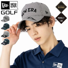 ニューエラ ゴルフ キャップ NEW ERA GOLF CAP 9FORTY A-Frame メンズ レディース 帽子 ONSPOTZ 別注 黒 綿 コットン チェック ブランド 深め おしゃれ かっこいい 人気 春 夏 秋 冬 オールシーズン ニューエラー 大きい 小さい サイズ 調整 正規品 ユニセックス 男女兼用