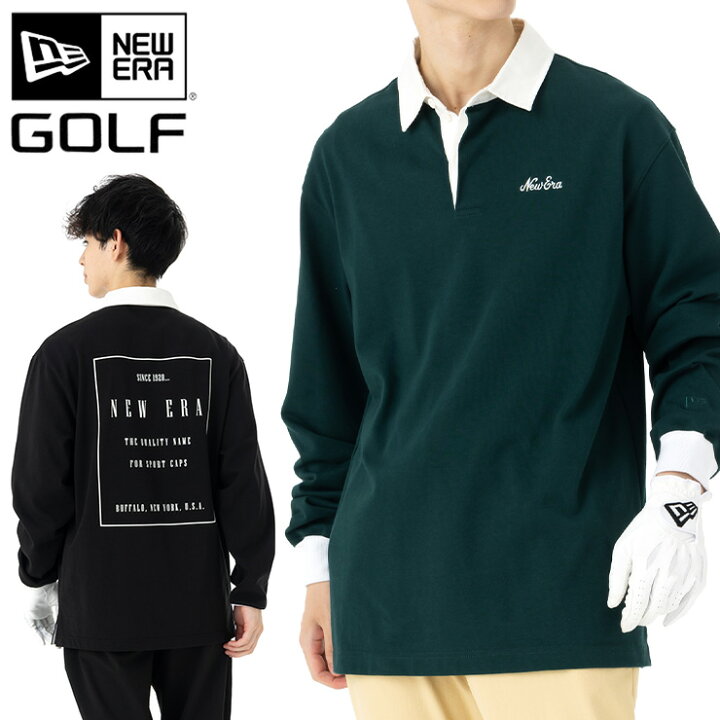 楽天市場】ニューエラ ゴルフ ウェア NEW ERA GOLF 長袖 ラガーシャツ 