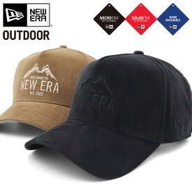 ニューエラ アウトドア キャップ NEW ERA OUTDOOR CAP 9FORTY A-Frame メンズ レディース 帽子 黒 ベージュ コットン 綿 ブランド 深め おしゃれ かっこいい 人気 春 夏 秋 冬 オールシーズン ニューエラー 大きい 小さい サイズ調整 正規品 ユニセックス 男女兼用