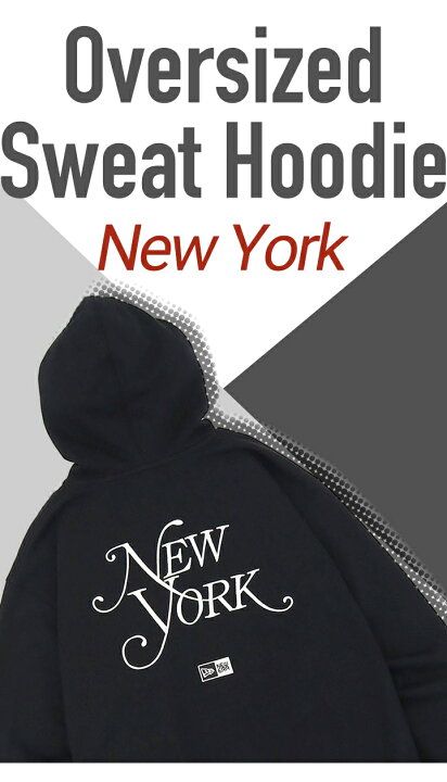 楽天市場】ニューエラ パーカー NEW ERA フード付き コラボ New York 