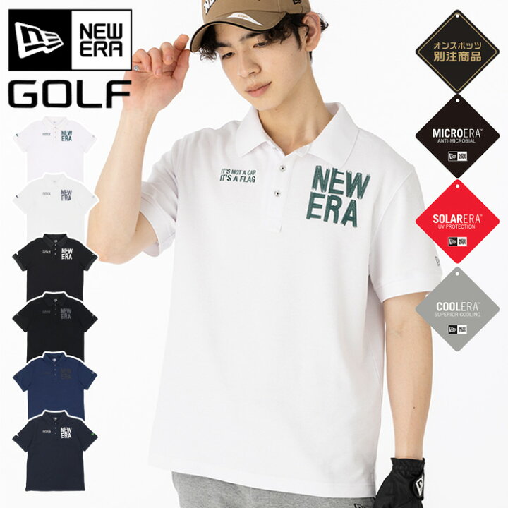 楽天市場】ニューエラ ゴルフ ウェア ポロシャツ NEW ERA GOLF 半袖 