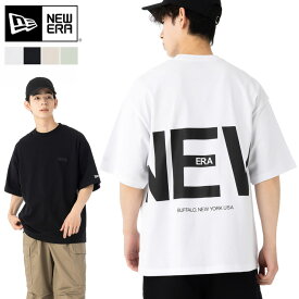 ニューエラ Tシャツ 半袖 NEW ERA クルーネック 黒 白 綿 コットン メンズ レディース ブランド おしゃれ かっこいい 人気 オーバーサイズ 春 夏 ニューエラー 正規品 大きい 小さい サイズ ユニセックス 男女兼用 ストリート 夏用