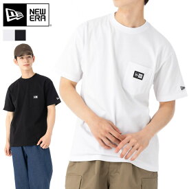 ニューエラ Tシャツ 半袖 NEW ERA クルーネック 黒 白 綿 コットン メンズ レディース ブランド おしゃれ かっこいい 人気 オーバーサイズ 春 夏 ニューエラー 正規品 大きい 小さい サイズ ユニセックス 男女兼用 ストリート 夏用