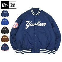 楽天市場】ヤンキース スタジャン（カラーネイビー）（メンズ 