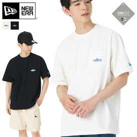 ニューエラ Tシャツ 半袖 NEW ERA クルーネック 韓国 企画 アパレル 黒 白 綿 コットン メンズ レディース ブランド おしゃれ かっこいい 人気 オーバーサイズ 春 夏 ニューエラー 正規品 大きい 小さい サイズ ユニセックス 男女兼用 ストリート 夏用