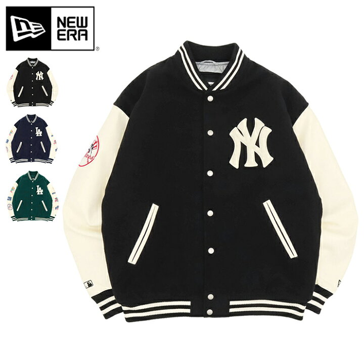 楽天市場】ニューエラ ジャケット NEW ERA スタジャン 中綿 ヴァー 