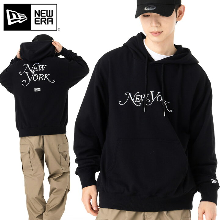 楽天市場】ニューエラ パーカー NEW ERA フード付き コラボ New York 