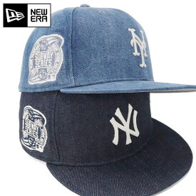 ニューエラ キャップ NEW ERA CAP 59FIFTY ベースボールキャップ メンズ レディース 帽子 NY MLB ニューヨーク ヤンキース デニム 綿 コットン ブランド おしゃれ かっこいい 人気 春 夏 秋 冬 オールシーズン ニューエラー 大きい 小さい サイズ 正規品 ユニセックス