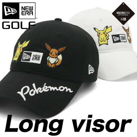 ニューエラ ゴルフ キャップ NEW ERA GOLF CAP 9TWENTY LongVisor ローキャップ メンズ レディース 帽子 コラボ ポケモン グッズ 黒 白 綿 コットン ブランド 深め おしゃれ かっこいい 人気 春 夏 秋 冬 オールシーズン ニューエラー 大きい 小さい サイズ 調整 正規品