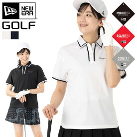 ニューエラ ゴルフ ウェア ポロシャツ NEW ERA GOLF 半袖 レディース ウィメンズ 女性 白 レディース ウィメンズ ブランド おしゃれ かっこいい 人気 オーバーサイズ 春 夏 ニューエラー 正規品 大きい 小さい サイズ 女性用 ストリート 夏用