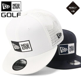 ニューエラ ゴルフ キャップ NEW ERA GOLF CAP 9FIFTY メンズ レディース 帽子 白 ブランド 深め おしゃれ かっこいい 人気 春 夏 秋 冬 オールシーズン ニューエラー 大きい 小さい サイズ 調整 正規品 ユニセックス 男女兼用 ストリート コーデ 夏用 冬用