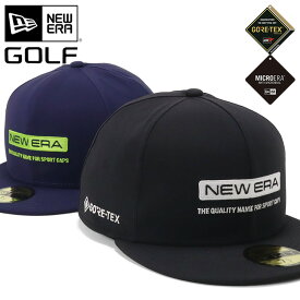 ニューエラ ゴルフ キャップ NEW ERA GOLF CAP 59FIFTY ベースボールキャップ メンズ レディース 帽子 ゴアテックス ナイロン 黒 大きいサイズ ブランド 深め おしゃれ かっこいい 人気 春 夏 秋 冬 ニューエラー 正規品 ユニセックス 男女兼用 オールシーズン ストリート