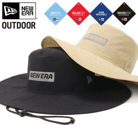 ニューエラ アウトドア アドベンチャーハット NEW ERA OUTDOOR HAT メンズ レディース 帽子 ナイロン 黒 ベージュ ブランド 深め おしゃれ かっこいい 人気 春 夏 秋 冬 オールシーズン ニューエラー 大きい 小さい サイズ 正規品 ユニセックス 男女兼用 ストリート コーデ