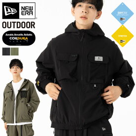 ニューエラ アウトドア ジャケット NEW ERA OUTDOOR コラボ 吉田兄弟 グッズ ナイロン 黒 カーキ メンズ レディース ブランド おしゃれ かっこいい 人気 オーバーサイズ 季節 春 夏 秋 冬 ニューエラー 正規品 大きい 小さい サイズ ユニセックス 男女兼用 ストリート 夏用