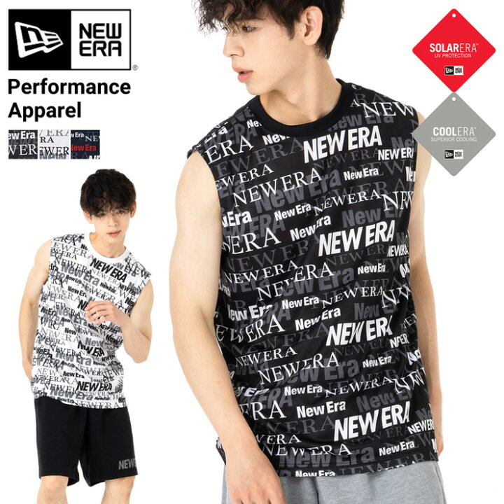 楽天市場】ニューエラ タンクトップ NEW ERA クルーネック 
