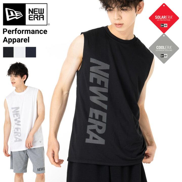 楽天市場】ニューエラ タンクトップ NEW ERA クルーネック 