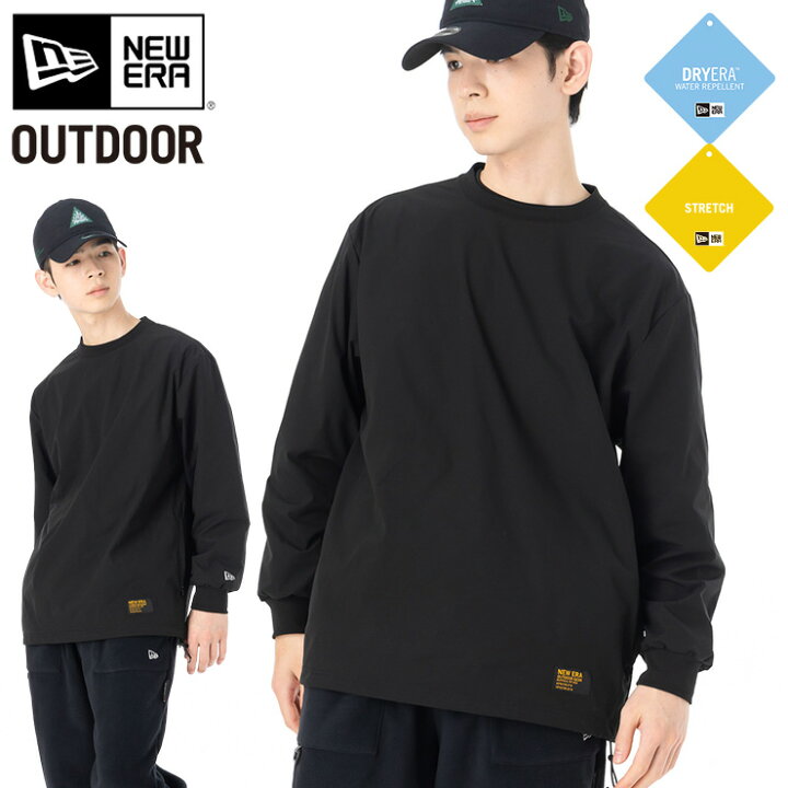 楽天市場】ニューエラ Tシャツ 長袖 NEW ERA クルーネック ロンT 無地 