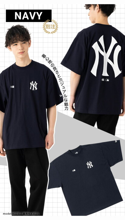 楽天市場】ニューエラ Tシャツ 半袖 NEW ERA クルーネック NY LA MLB 