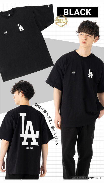 楽天市場】ニューエラ Tシャツ 半袖 NEW ERA クルーネック NY LA MLB 