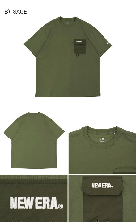 楽天市場】ニューエラ Tシャツ 半袖 NEW ERA クルーネック 韓国 企画 