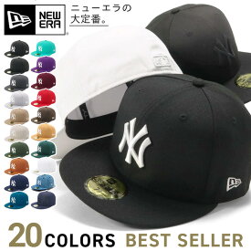 ニューエラ キャップ NEW ERA CAP 59FIFTY ベースボールキャップ メンズ レディース 帽子 NY MLB ニューヨーク ヤンキース 黒 白 ベージュ カーキ ブランド おしゃれ かっこいい 人気 春 夏 秋 冬 オールシーズン ニューエラー 大きい