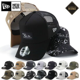 ニューエラ キャップ NEW ERA CAP 9FORTY A-Frame Trucker メッシュキャップ メンズ レディース 帽子 ONSPOTZ 別注 ブラックパッチ 黒 白 ベージュ カーキ 大きいサイズ ブランド 深め おしゃれ かっこいい 人気 春 夏 ニューエラー