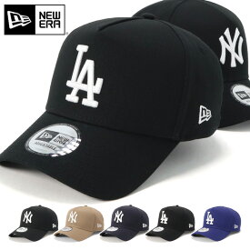 ニューエラ キャップ NEW ERA CAP 9FORTY A-Frame メンズ レディース 帽子 NY LA MLB ニューヨーク ヤンキース 黒 ベージュ カーキ 綿 コットン ブランド 深め おしゃれ かっこいい 人気 春 夏 秋 冬 オールシーズン ニューエラー