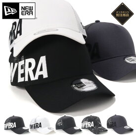 ニューエラ キャップ NEW ERA CAP 9FORTY A-Frame Trucker メッシュキャップ メンズ レディース 帽子 ONSPOTZ 別注 綿 コットン 黒 白 大きいサイズ ブランド 深め おしゃれ かっこいい 人気 春 夏 ニューエラー サイズ調整 正規品