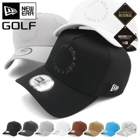 ニューエラ ゴルフ キャップ NEW ERA GOLF CAP 9FORTY A-Frame メンズ レディース 帽子 ONSPOTZ 別注 黒 白 大きいサイズ ブランド 深め おしゃれ かっこいい 人気 春 夏 ニューエラー サイズ調整 正規品 ユニセックス 男女兼用