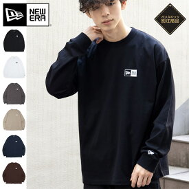 【クーポン利用で5%OFF】11月10日限定！ニューエラ Tシャツ 長袖 NEW ERA クルーネック ロンT ONSPOTZ 別注 オーバー ビッグサイズ 黒 白 綿 コットン メンズ レディース ブランド おしゃれ かっこいい 人気 オーバーサイズ 春 夏 秋 冬 ニューエラー 正規品 大きい 小さい