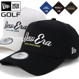 【クーポン利用で10%OFF】7月10日限定！ニューエラ ゴルフ キャップ NEW ERA GOLF CAP 9FORTY A-Frame メンズ レディース 帽子 ONSPOTZ 別注 白 ブランド 深め おしゃれ かっこいい 人気 春 夏 秋 冬 オールシーズン ニューエラー 大きい 小さい サイズ 調整 正規品