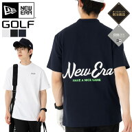 ニューエラ ゴルフ ウェア NEW ERA GOLF 半袖 ミッドネック ONSPOTZ 別注 白 メンズ レディース ブランド…