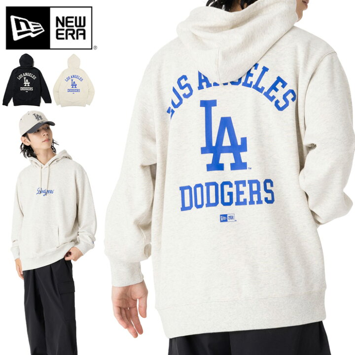 楽天市場】ニューエラ パーカー NEW ERA フード付き LA MLB 綿 