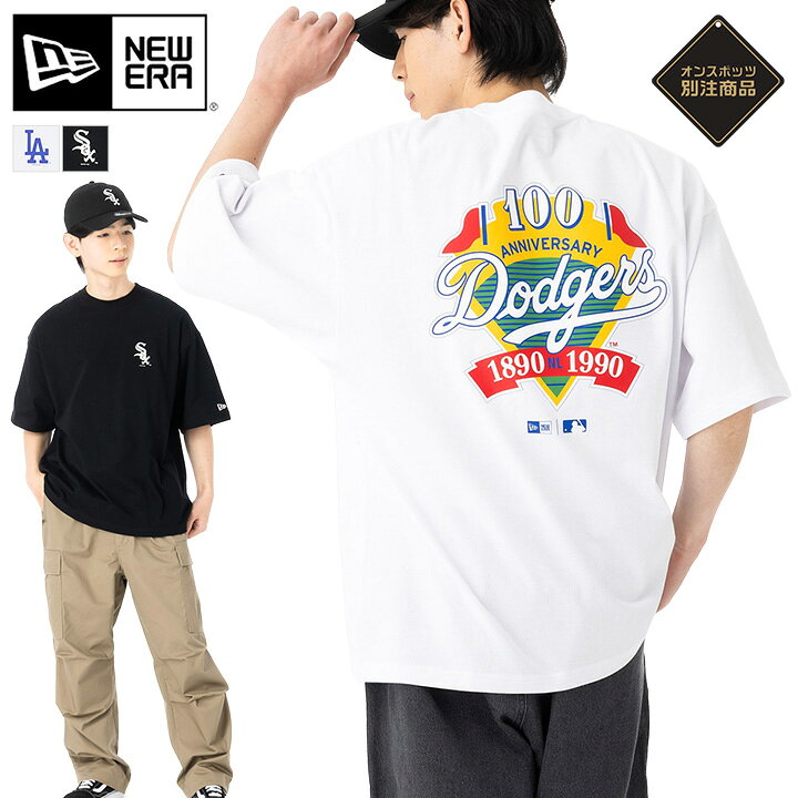 楽天市場】ニューエラ Tシャツ 長袖 NEW ERA クルーネック ロンT LA 