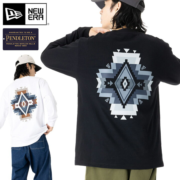 楽天市場】ニューエラ Tシャツ 長袖 NEW ERA クルーネック ロンT 