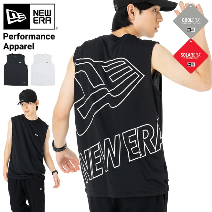楽天市場】ニューエラ スリーブレスTシャツ NEW ERA パフォーマンス 
