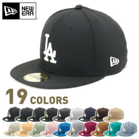 ニューエラ キャップ NEW ERA CAP 59FIFTY ベースボールキャップ メンズ レディース 帽子 ロサンゼルスドジャース LA MLB 黒 ベージュ ブランド おしゃれ かっこいい 人気 春 夏 秋 冬 オールシーズン ニューエラー 大きい 小さい サイズ 正規品 ユニセックス