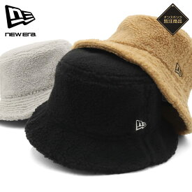 ニューエラ バケットハット NEW ERA HAT バケハ メンズ レディース 帽子 無地 シンプル ベーシック ONSPOTZ 別注 黒 ベージュ カーキ ボア フリース ファー 大きいサイズ ブランド 深め おしゃれ かっこいい 人気 秋 冬 ニューエラー