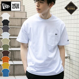 ニューエラ Tシャツ 半袖 NEW ERA クルーネック ONSPOTZ 別注 黒 白 ポケットTシャツ メンズ レディース ブランド 大きいサイズ オーバーサイズ おしゃれ かっこいい 人気 春 夏 秋 冬 ニューエラー 正規品 小さいサイズ ユニセックス 男女兼用 ストリート